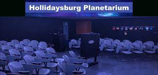 Hollidaysburg Planetarium image of seats and projection system 